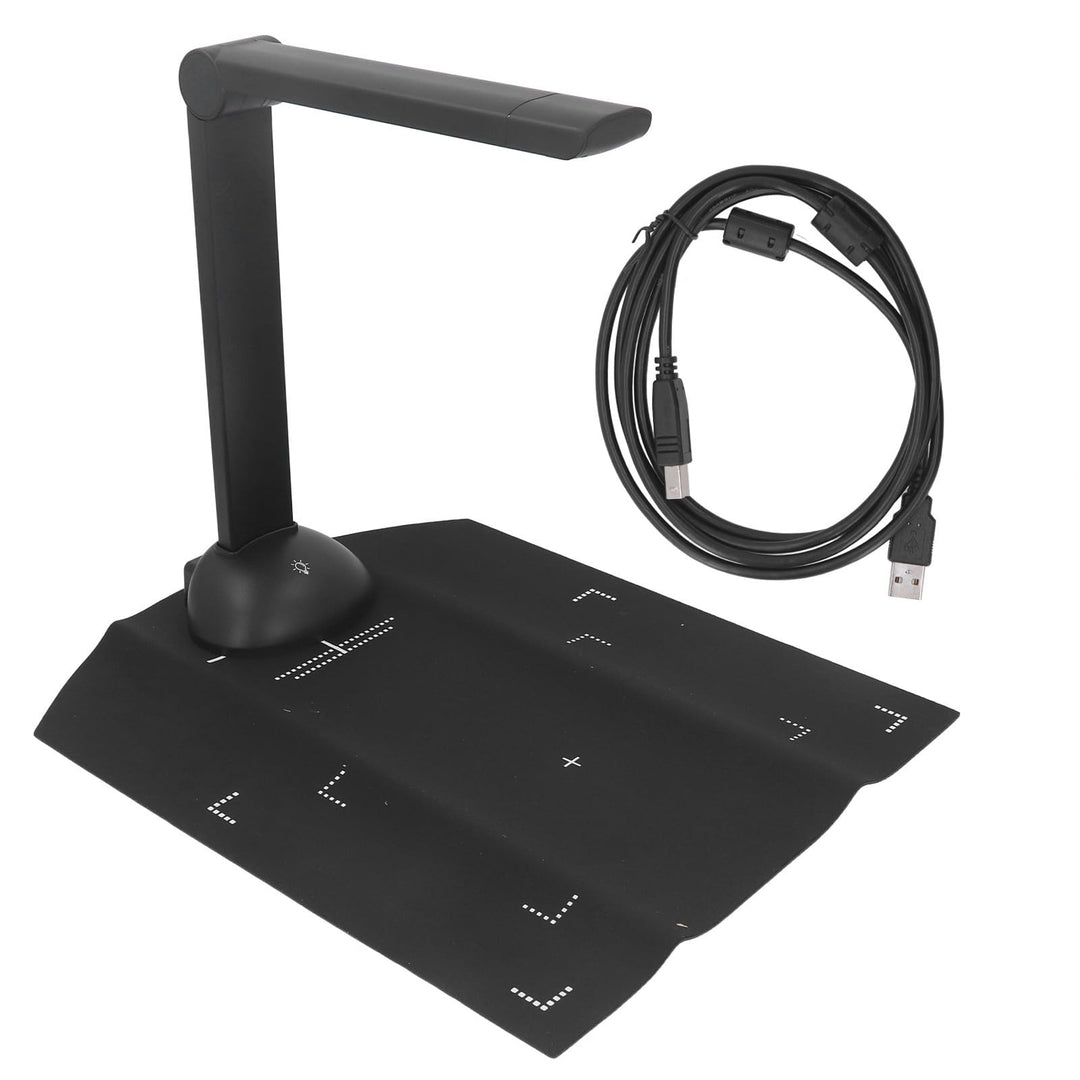 FTVOGUE Buchdokumentscanner, Tragbarer A3 -Dokument -Scanner 8MP Hochgeschwindigkeit 90 Grad Pivot,