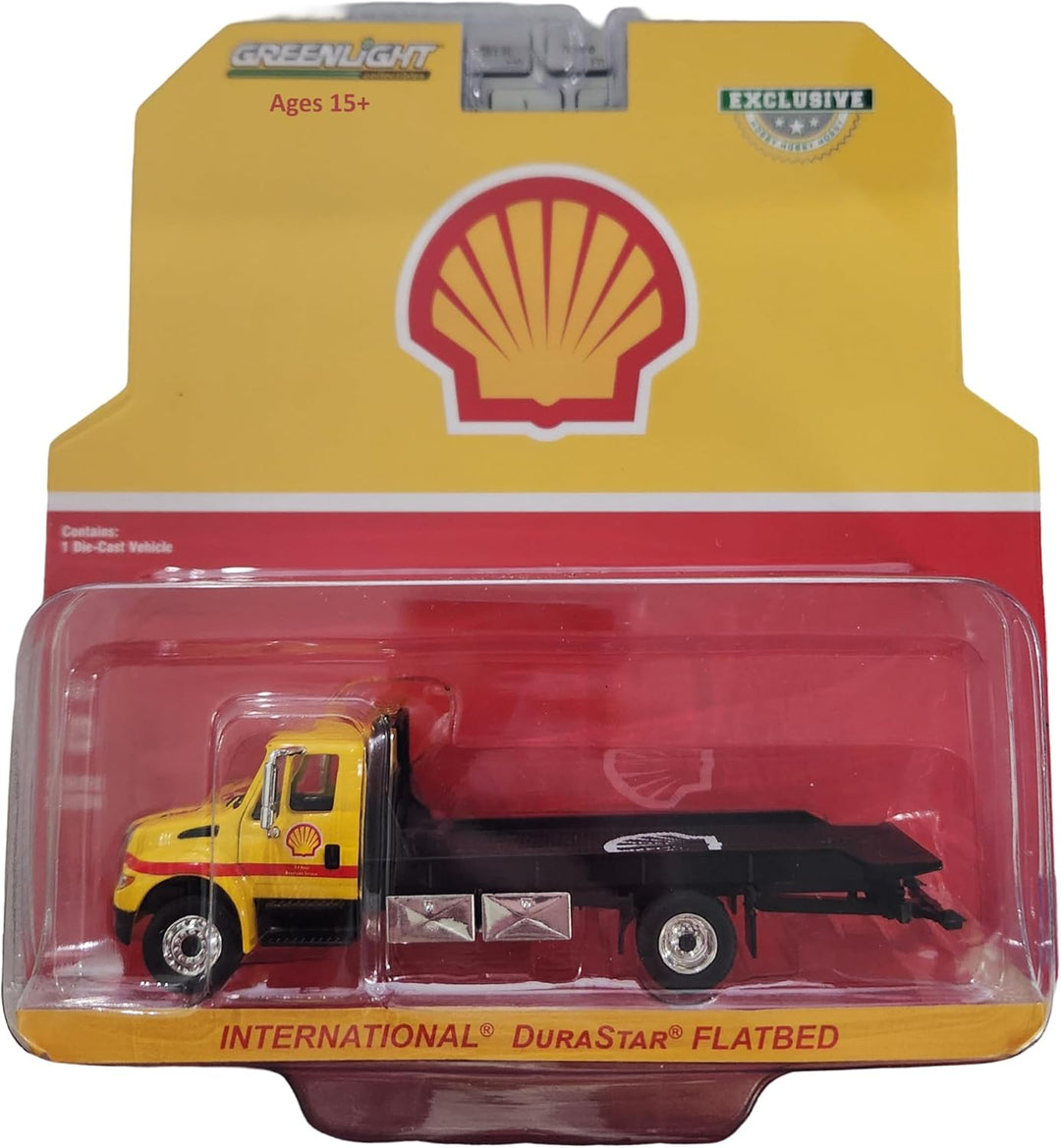 Greenlight 30470 International Durastar 4400 Pritschenwagen – Muschelöl "Shell Roadside Service 24 H