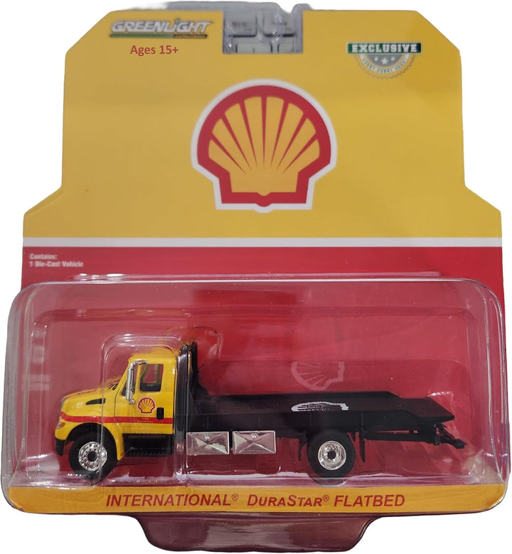 Greenlight 30470 International Durastar 4400 Pritschenwagen – Muschelöl "Shell Roadside Service 24 H