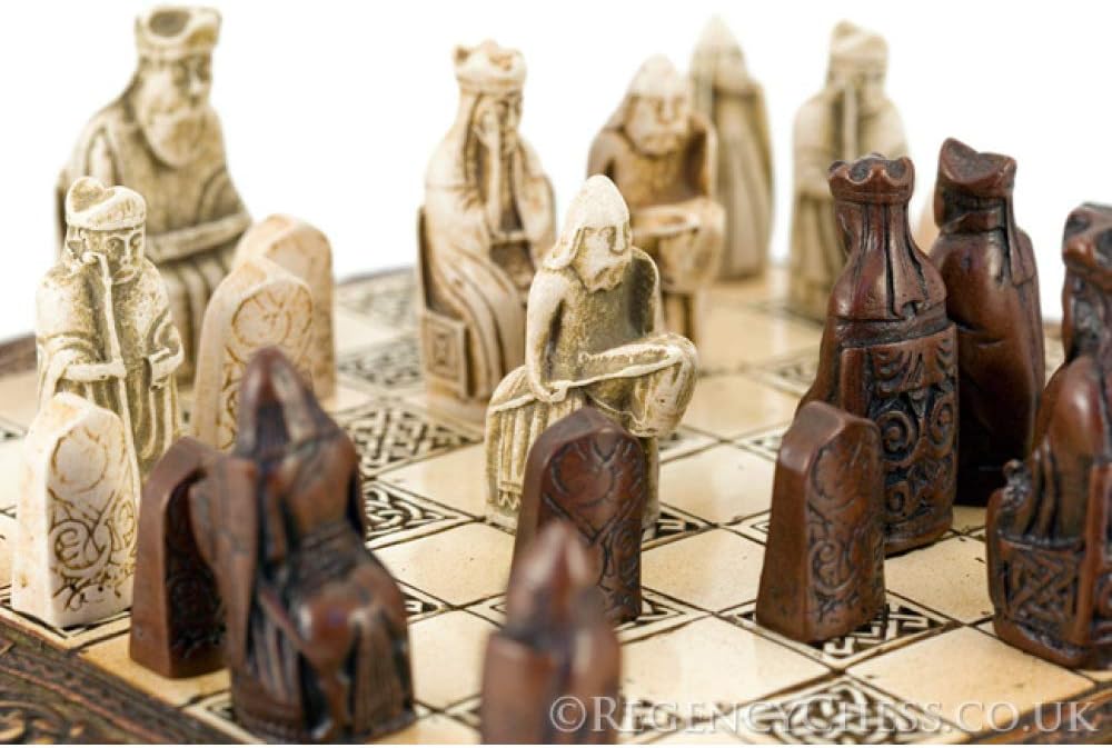 Isle Von Lewis Kompakt Keltisch Schach Set 22.9cm