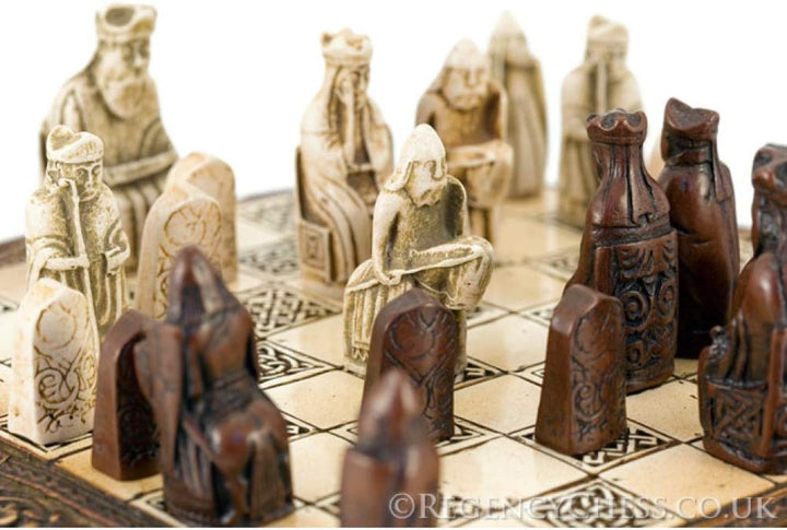 Isle Von Lewis Kompakt Keltisch Schach Set 22.9cm