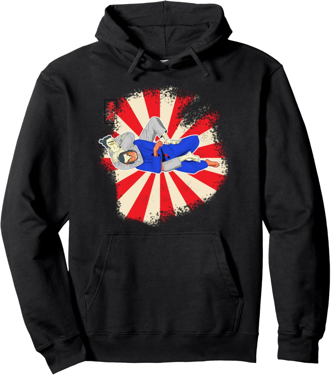 Brazilian Jiu-Jitsu Japanese Samurai do RNC submission BJJ Pullover Hoodie