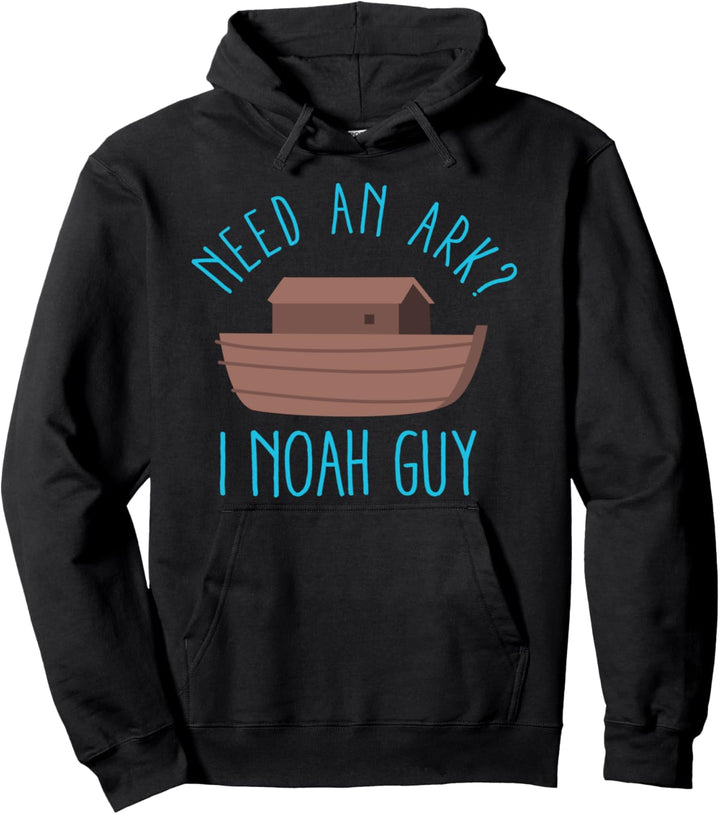 Religion Need An Ark - I Noah Guy Lustig Christian Pullover Hoodie