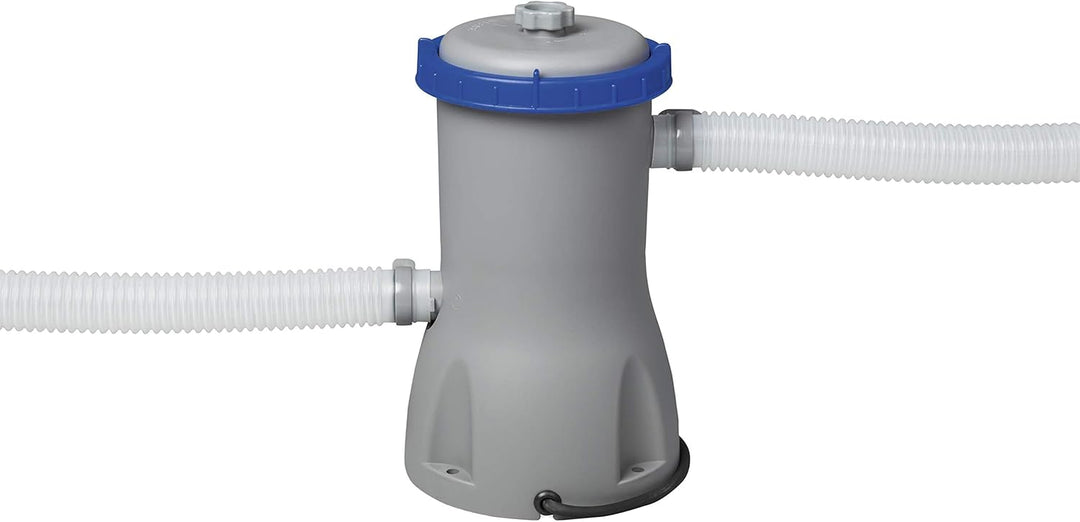 Bestway Flowclear Filterpumpe 3.028 l/h, aus Kunststoff, Grau 3.028 l/h Single, 3.028 l/h Single