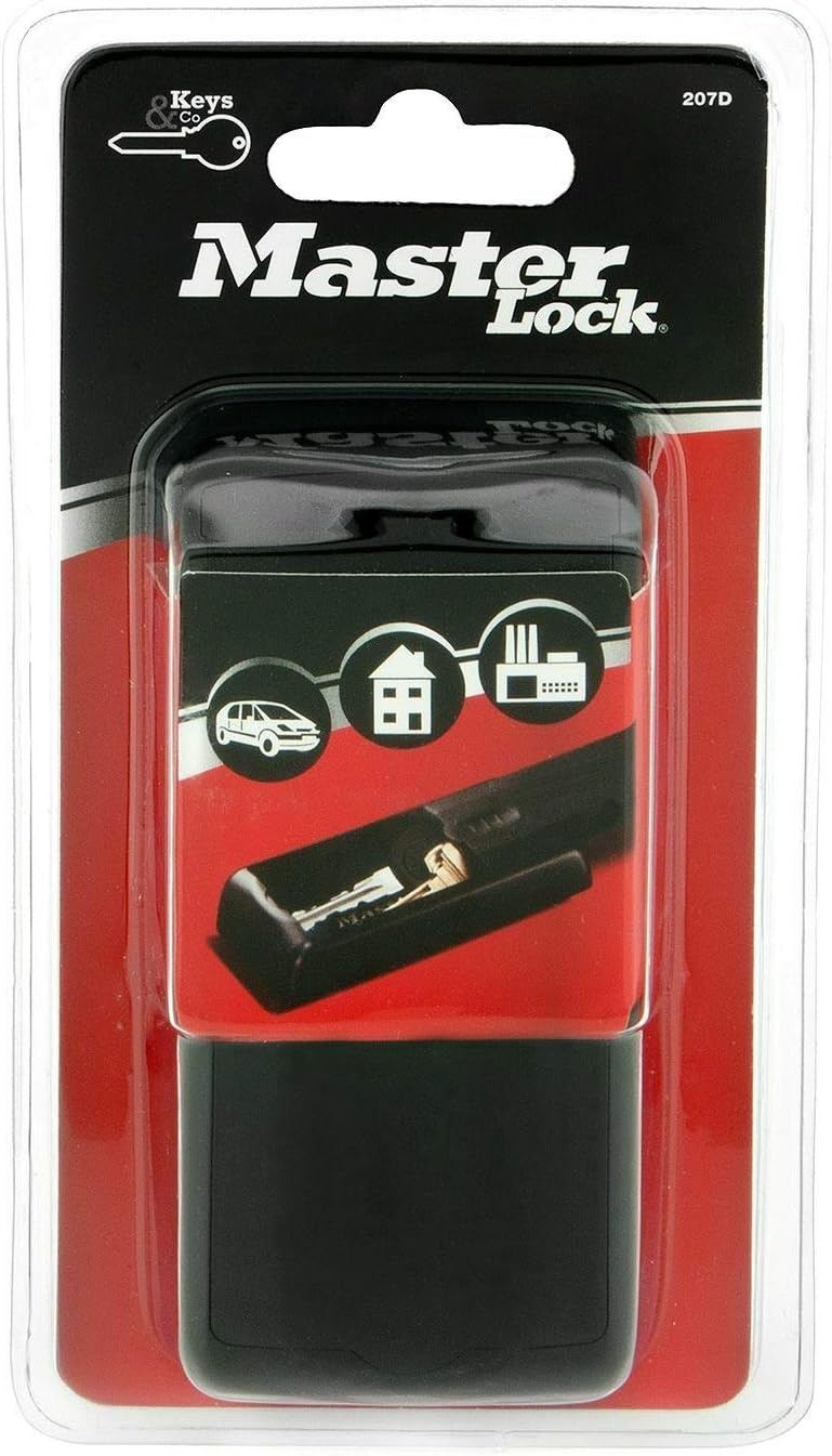 Master Lock Magnetischer Schlüsselbox, 207EURD 11,9 cm x 5,1 cm x 2,9 cm, 11,9 cm x 5,1 cm x 2,9 cm