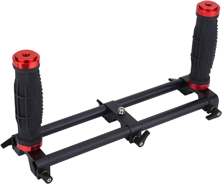 VBESTLIFE Kamera Dual Grip,Extender Griff Gimbal Stabilizer Rig Zubehör für Zhiyun Feiyu