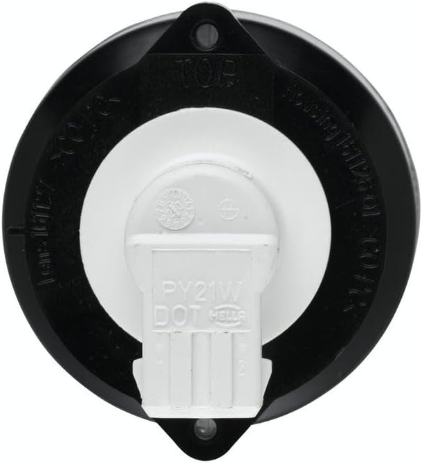 HELLA - Blinkleuchte - Halogen - 12V - Einbau/Schraubanschluss - Lichtscheibenfarbe: gelb/grau - hin