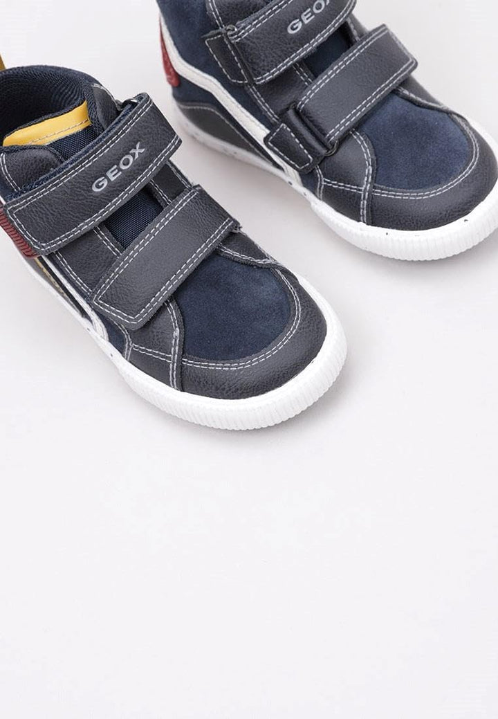 Geox Baby-Jungen B Kilwi Boy C' Sneaker 23 EU Navy Bordeaux, 23 EU Navy Bordeaux