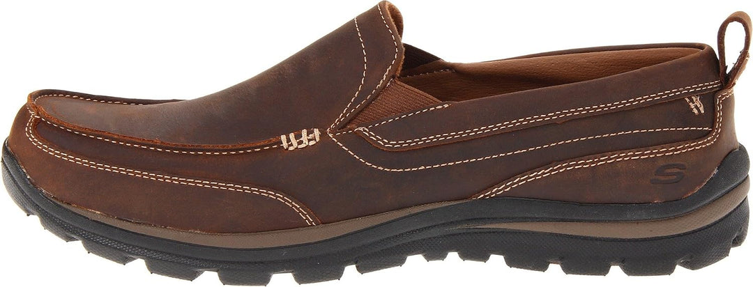 Skechers Herren X WeitSlipper 39.5 EU Dunkelbraun, 39.5 EU Dunkelbraun