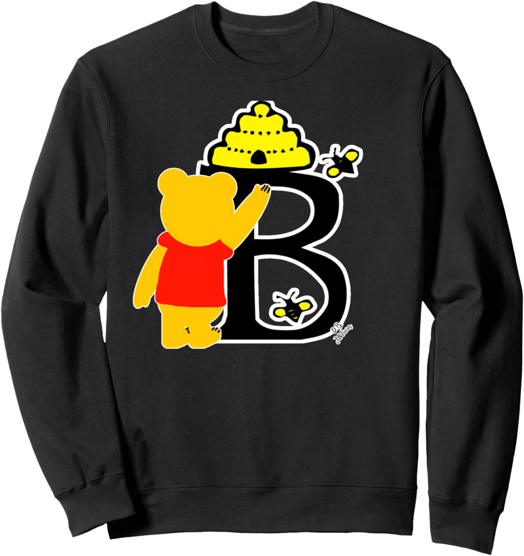 Baeren Outfit Zoo - Buchstabe A - Kinder Alphabet Sweatshirt