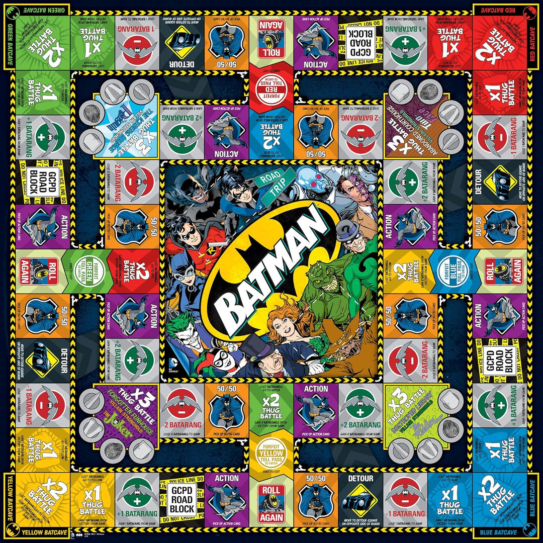 Aquarius Batman Road Trip Board Game