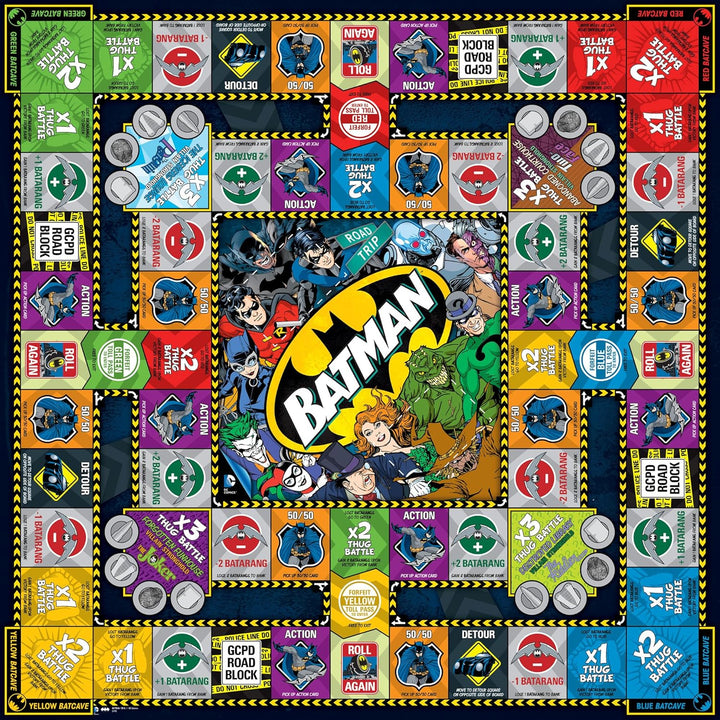 Aquarius Batman Road Trip Board Game