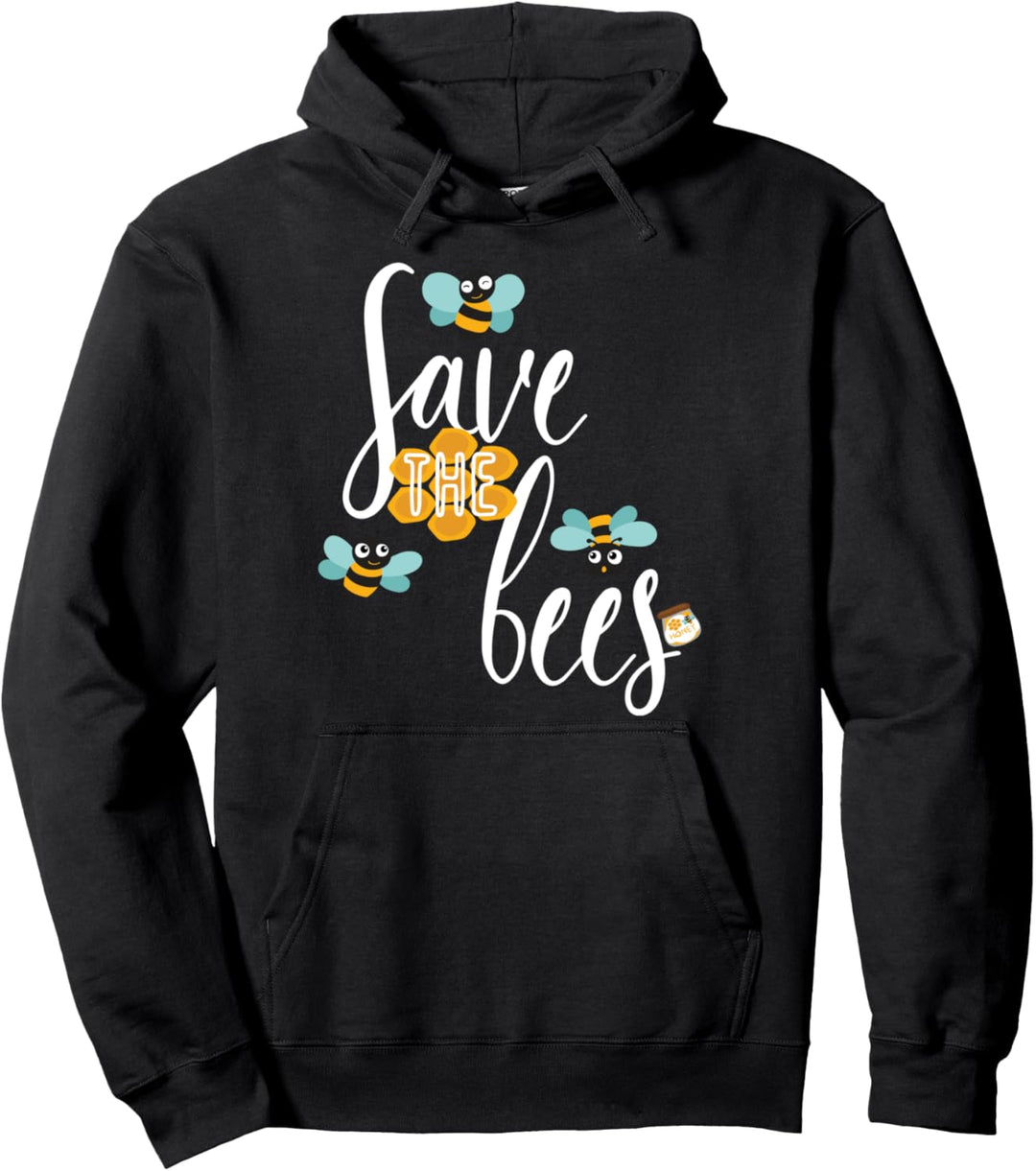 Save The Bees Imker Earth Day Motto Biene Rettet die Bienen Pullover Hoodie