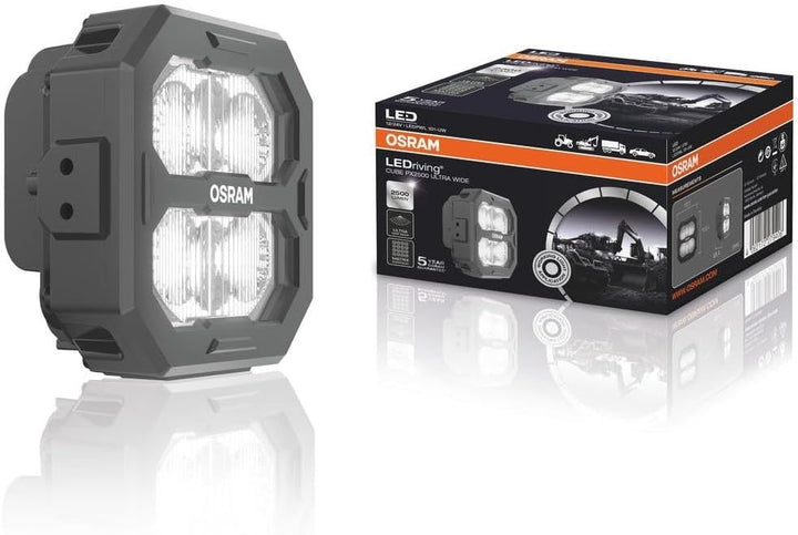 OSRAM LEDriving® Cube PX2500 Ultra Wide, LEDPWL101-UW, OFF ROAD, LED Arbeitsscheinwerfer, 2500 Lumen