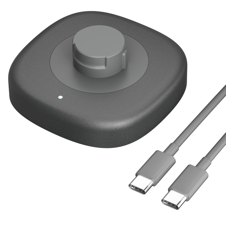 Smart Ring Ladegerät Kompatibel mit Ou-ra Ring 4, Schnellladestation und Typ-C-Kabel, Kleines Tragba