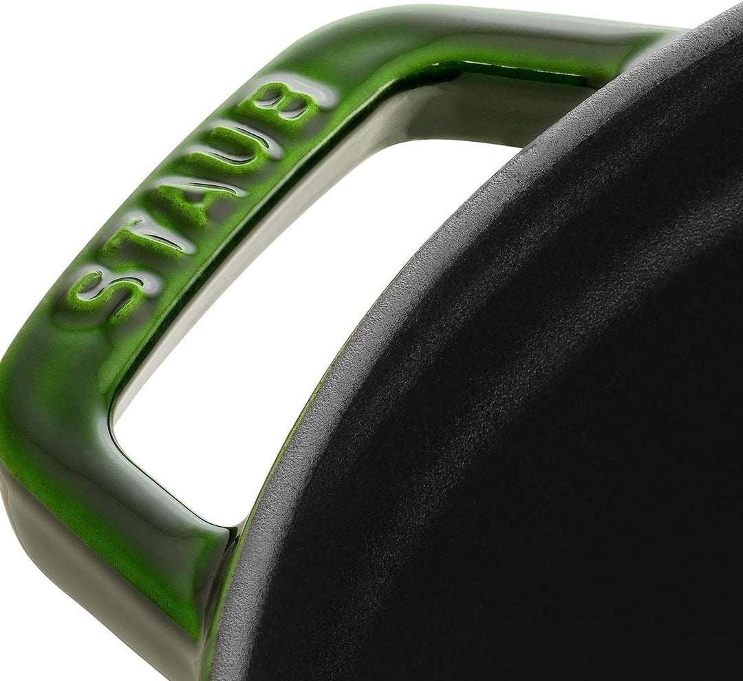 STAUB Gusseisen Bräter/Cocotte, Rund 24 cm, 3,8 L, Aromaregen Funktion, Für alle Herdarten geeignet,