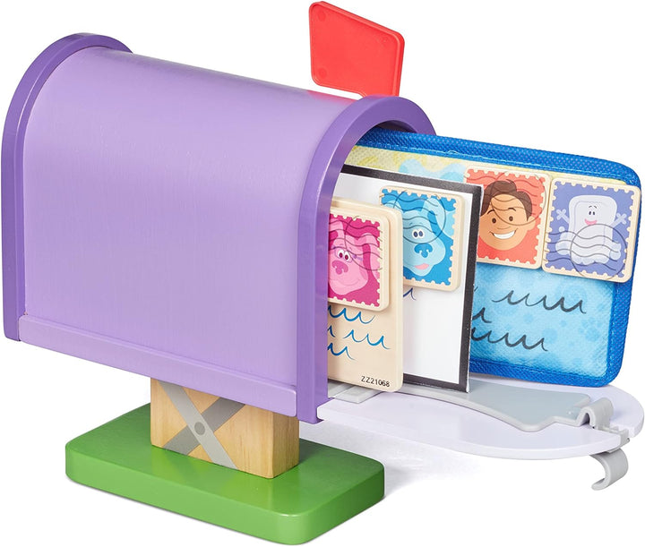 Melissa & Doug | Blue's Clues & You | Briefkasten-Spielset aus Holz | 27 Teile