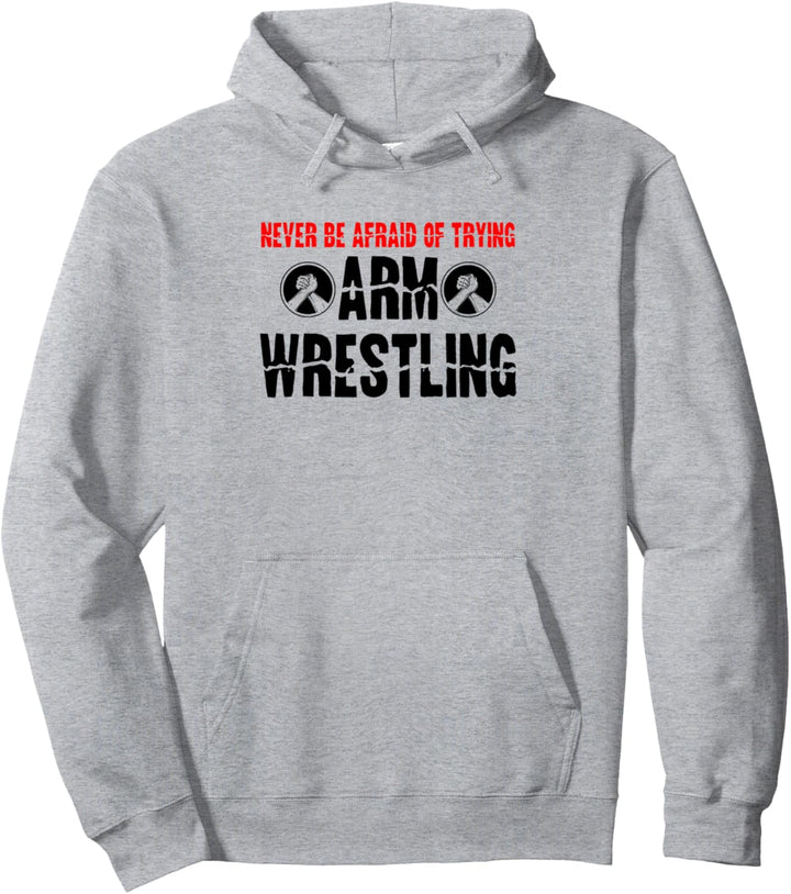 Armdrücken Turnier Design für Armdrücken Champion Pullover Hoodie