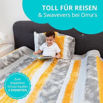 BANBALOO | Bett Rausfallschutz Klappbar | Rausfallschutz Kinderbett Reise | Bettschutzgitter Für Kin