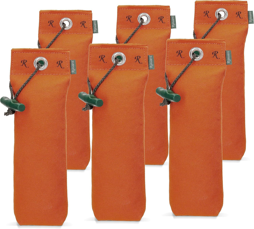 Standard Dummy 500g | Aktion 5 + 1 GRATIS | Robustes Material | Mit Wurfgriff | Schwimmfähig | Ideal