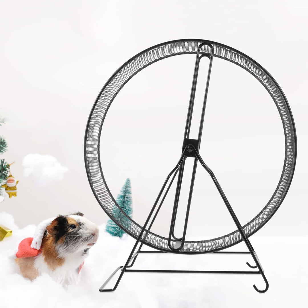 ULTECHNOVO Chinchillarad Laufrad für Haustierhamster Hamsterspielzeug für Hamsterkäfig Spinner Klein