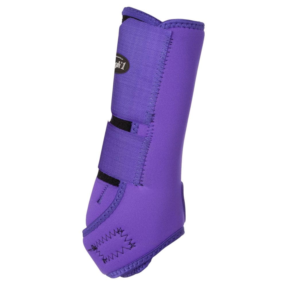 Tough 1 Economy belüftete Vorderbeinschutz Sport‑Stiefel Medium Violett, Medium Violett