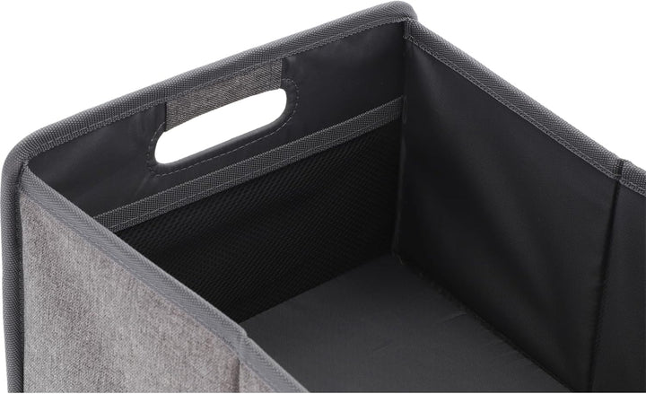 BERGER Faltbox Milo Midi Low | klappbare Aufbewahrungsbox | Organizer für Auto Haushalt Camping | fa