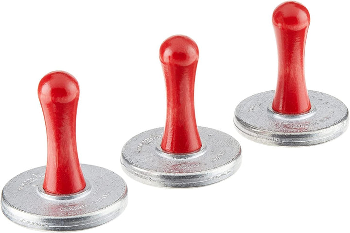 Nordic Ware Keksstempel, silber, Holzgriff, verschiedene Motive, Weihnachtsmotive, NW01236 Yuletide,