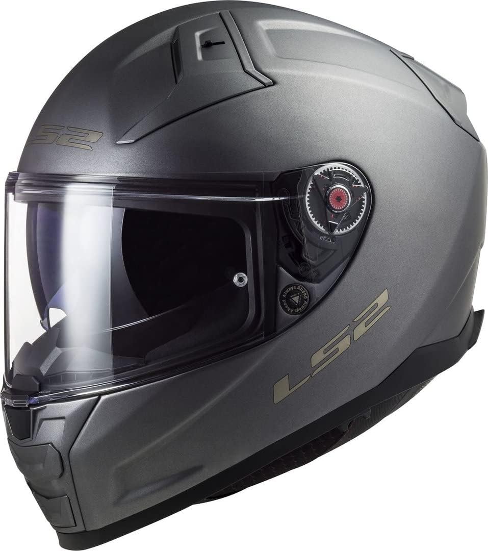 LS2, Integralhelme motorrad VECTOR II solid mat titanium, XXL XXL mat titanium, XXL mat titanium