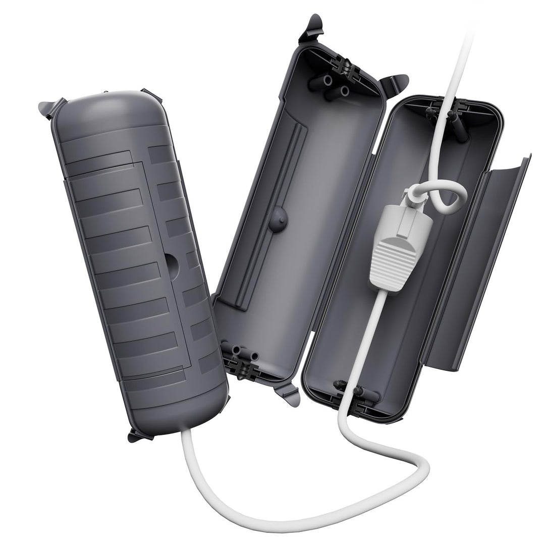 [2 Pack] RESTMO Outdoor IP44 wasserdichter Safe Box (290 x 110 x 75 mm), wetterbeständige Big Schutz