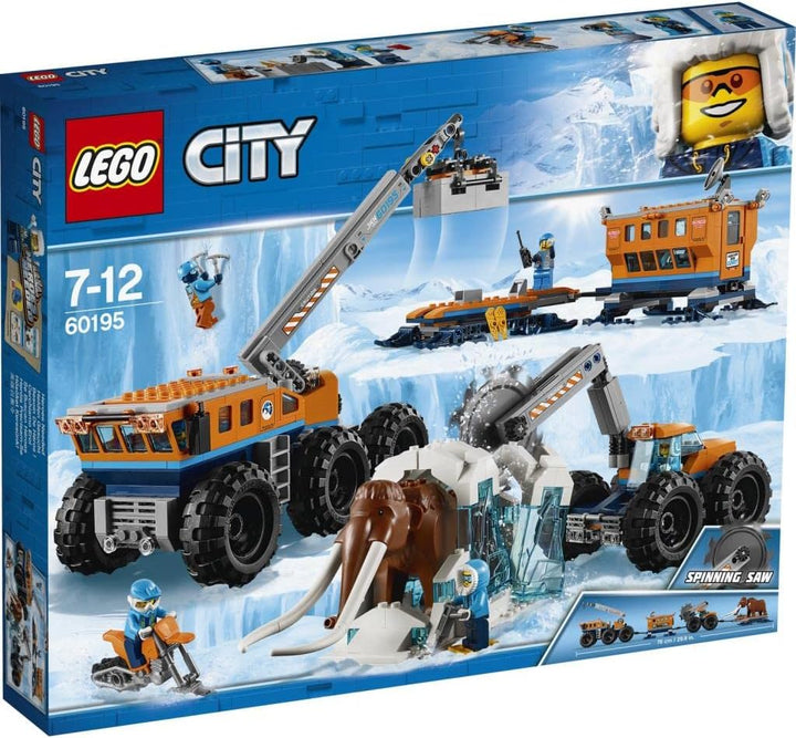 LEGO 60195 City Arctic Expedition Mobile Arktis-Forschungsstation Single, Single