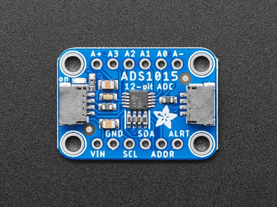 Adafruit ADS1015 12-Bit ADC - 4 Channel with Progrmmable Gain Amplifier