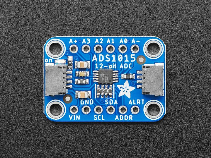 Adafruit ADS1015 12-Bit ADC - 4 Channel with Progrmmable Gain Amplifier