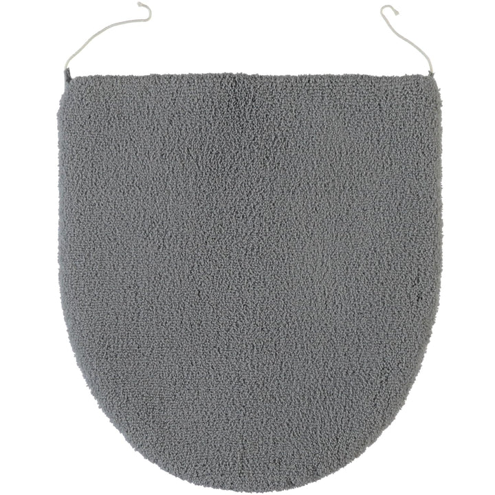 Rhomtuft Badteppiche Square Kiesel - 85 Deckelbezug 45x50 cm, Deckelbezug 45x50 cm
