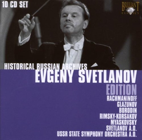 Historical Russian Archives-Evgeny Svetlanov, Audio-CD