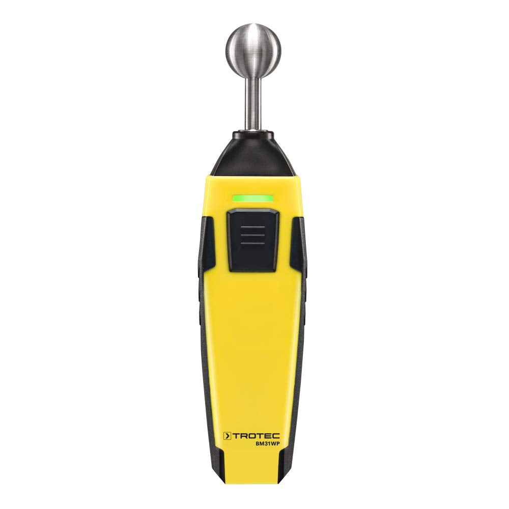 TROTEC BM31WP Feuchteindikator mit Smartphone-Bedienung (0-100 Digit) Feuchtemessgerät Schimmel Wand