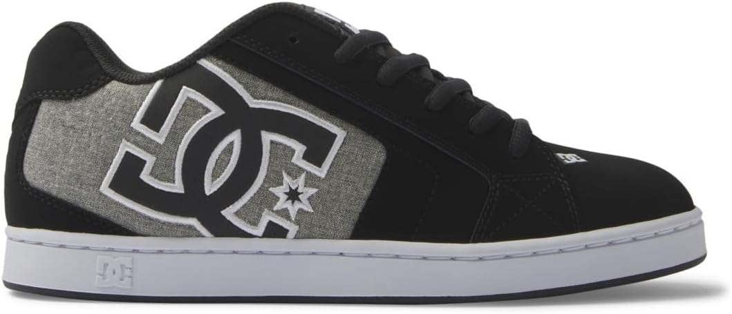 DC Shoes Herren NET Skateboarding Schuh 48.5 EU Black Battleship Armor, 48.5 EU Black Battleship Arm