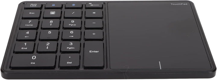 Haofy Numerisches Keypad 21 Tasten mit Touchpad, 500-mAh, Bluetooth & 2,4G, Plug-and-Play für, macOS