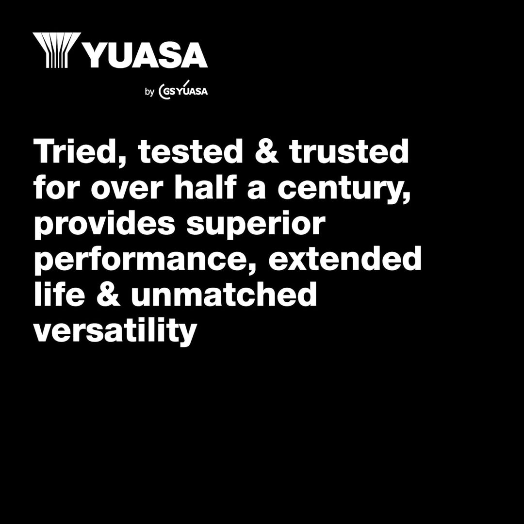 YUASA Batterie Yuasa NP38 – 12 (38Ah 12 V) für alle Arten von Anwendungen.