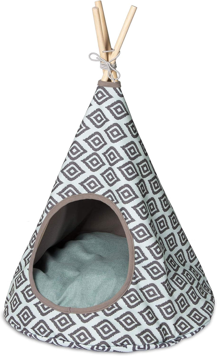 Karlie Katzenzelt Tipi L: 50 cm B: 50 cm H: 70 cm mint, mint