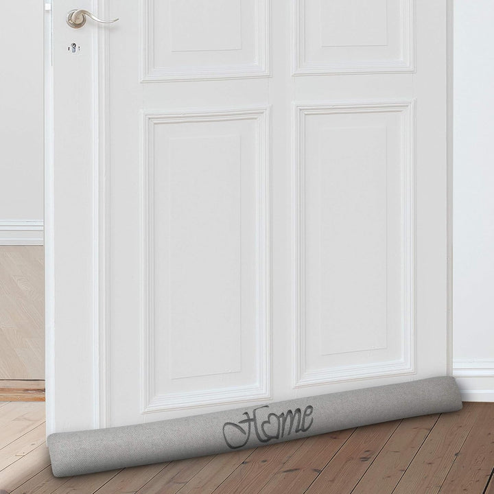 Beautissu 2er Set Zugluftstopper 120 cm lang Tuuli HO - Windstopper als Türvorleger, Haustür Rolle u