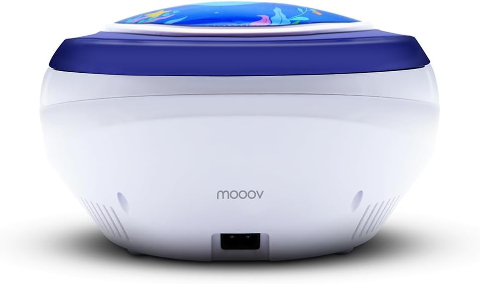 Metronic 477170 CD-Player für Kinder, Ozean, mit USB-/AUX-IN-Port blau/weiss blau / weiss, blau / we