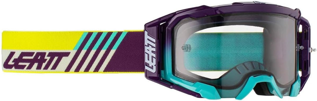 Leatt Unisex Velocity 5.5 Goggles (1er Pack) Einheitsgrösse Indigo Light Grey, Einheitsgrösse Indigo