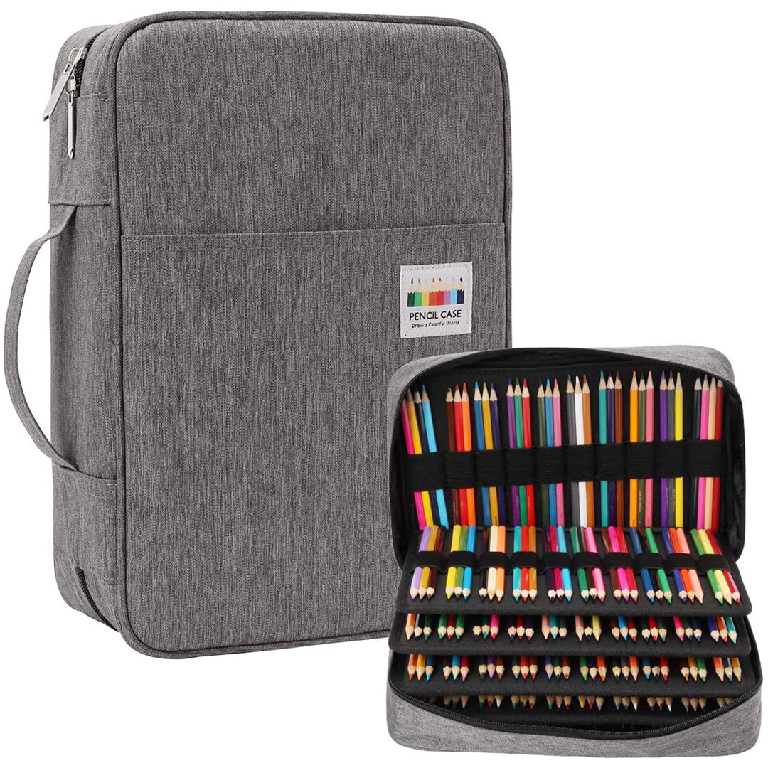 JAKAGO Federmäppchen Grosse Kapazität für 300 Stifte Aufbewahrung Buntstifte,Wasserdicht Pencil Case
