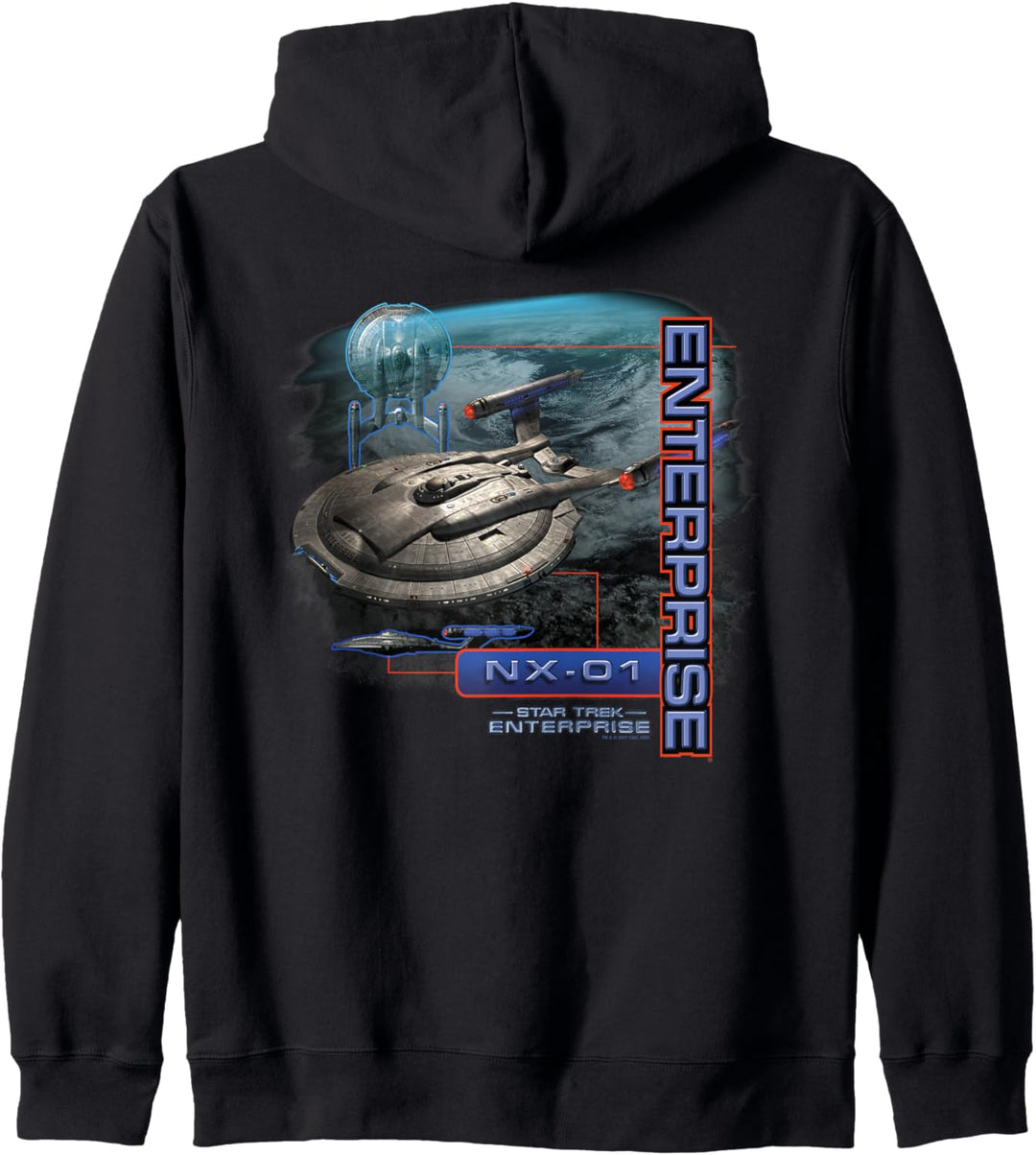 Star Trek Enterprise NX 01 Kapuzenjacke