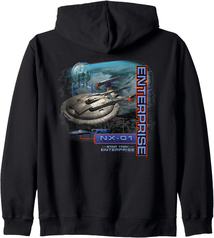 Star Trek Enterprise NX 01 Kapuzenjacke