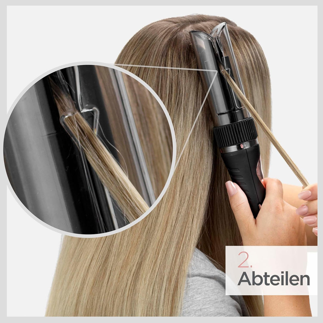 BaByliss Curl Secret Lite, AutoCurler, 19mm Automatischer Lockenstab für langanhaltender Locken, C10