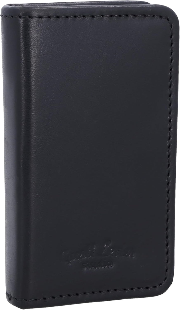 Gusti Leder Maniküre Alizee - Etui Nageletui Nagelpflegeetui Maniküreetui Damen Herren Leder Schwarz