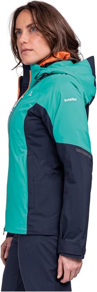 Schöffel Damen Gaschurn 2l Jacke Regenjacke Hardshelljacke 44 navy blazer, 44 navy blazer