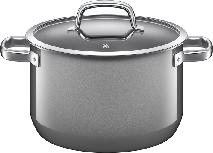 WMF Fusiontec Mineral Kochtopf gross 24cm, Glasdeckel, Fleischtopf Induktion 6,4l, High-Tech Keramik